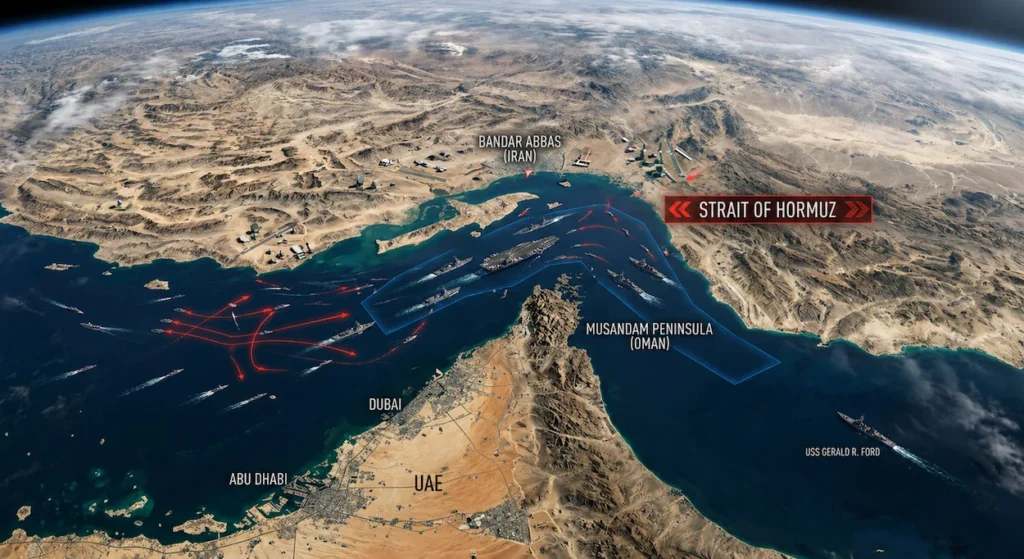 estreito de hormuz tensao global