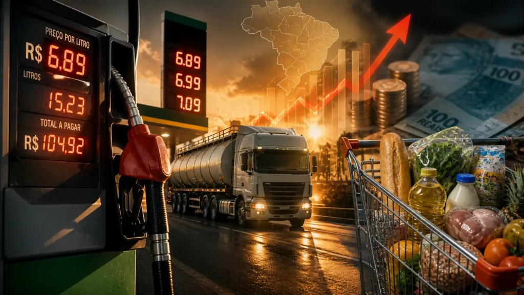 preco combustivel alta inflacao brasil