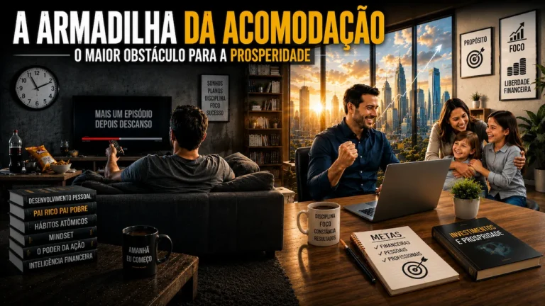 A Armadilha da Acomodação: O Maior Obstáculo para a Prosperidade